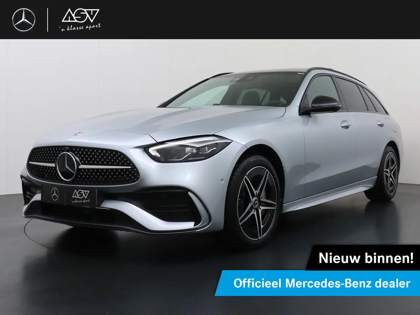 Mercedes-Benz C 300 Estate e Business Solution AMG | Niveauregeling | Silber - 1
