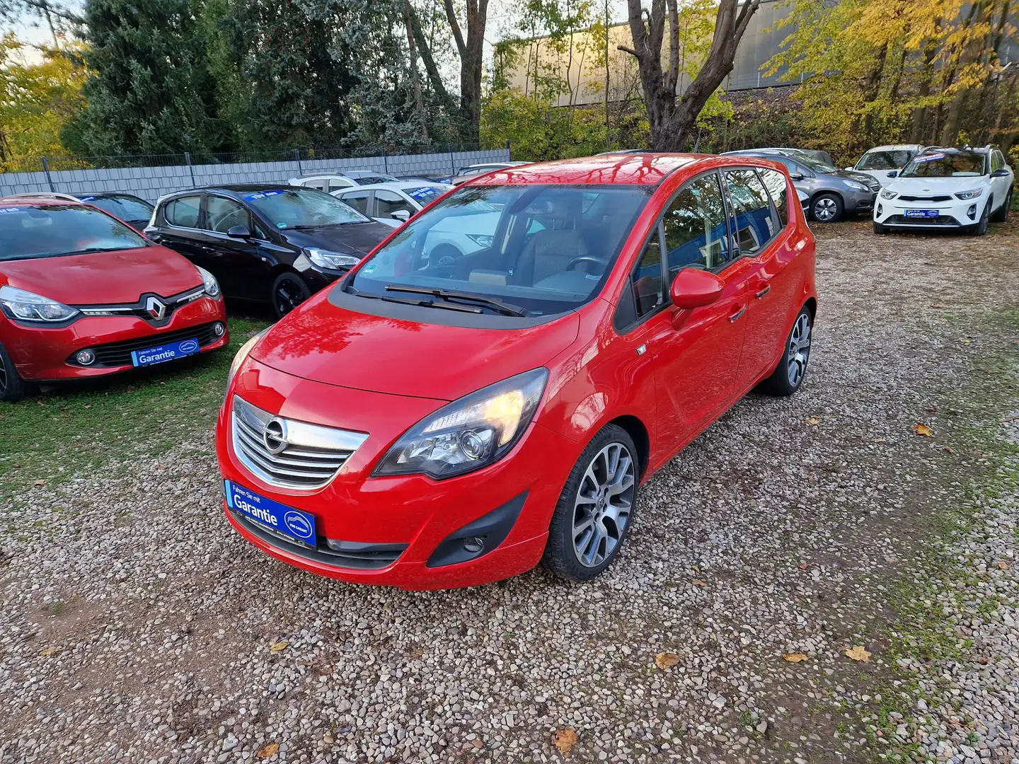 Opel Meriva B 1.4T Klimatro 84Tkm Navi 18" Sitzhzg AHK PDC Rouge - 1