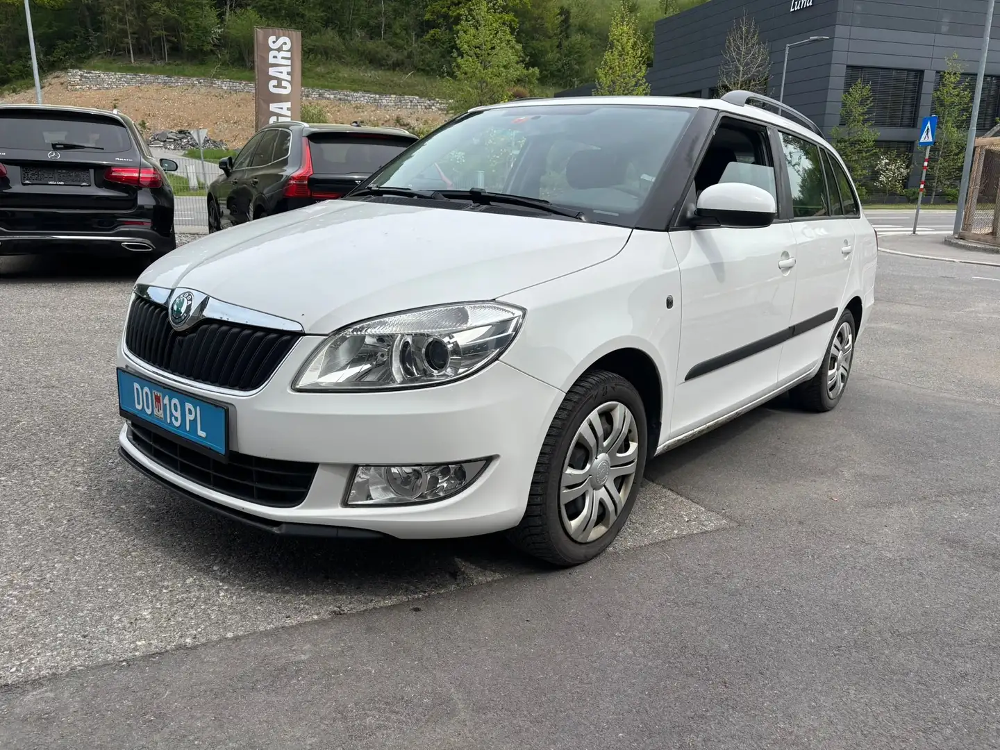 Skoda Fabia Weiß - 2