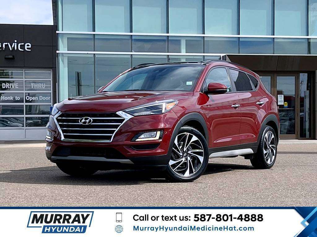 Gemstone Red 2019 Hyundai Tucson SUV / Crossover All-Wheel Drive Automatic