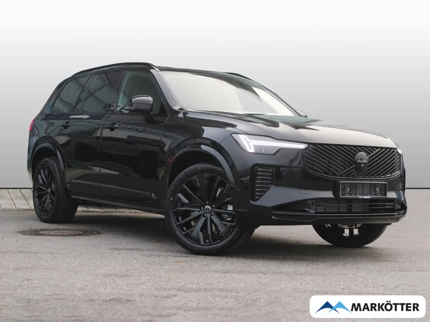 Volvo XC90 T8 AWD Plus Black Edition Recharge 7-Sitzer Schwarz - 1