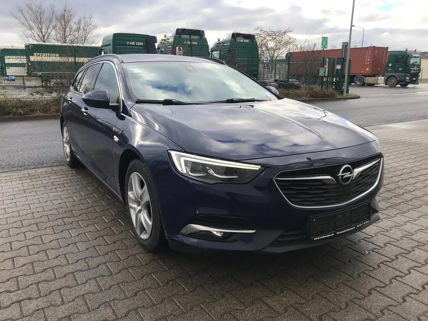 Opel Insignia Business Edition 1Hand Navi SH LED AHK Kamer SR WR Blu/Azzurro - 2