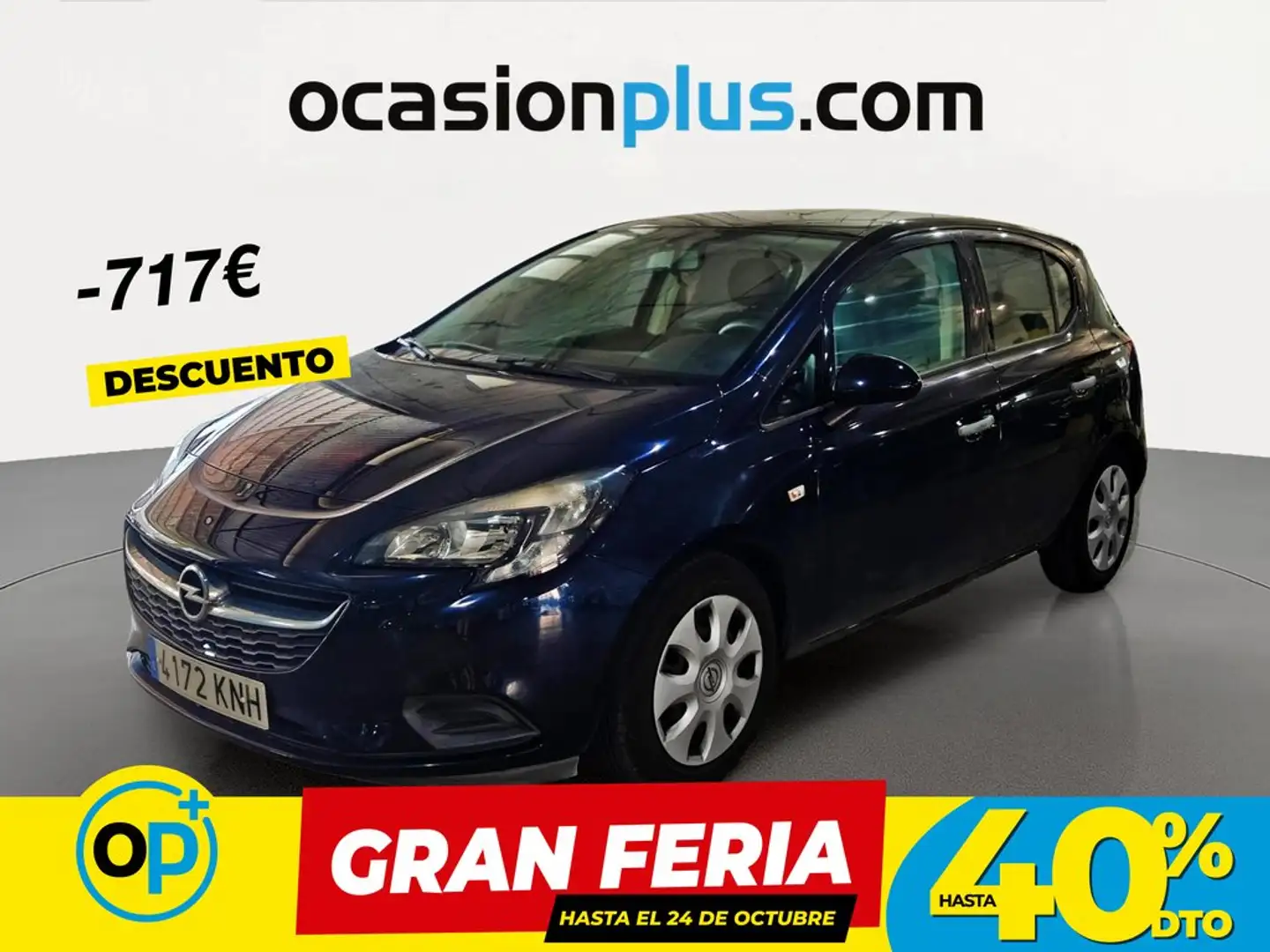 Opel Corsa 1.4 Expression 75 Azul - 1