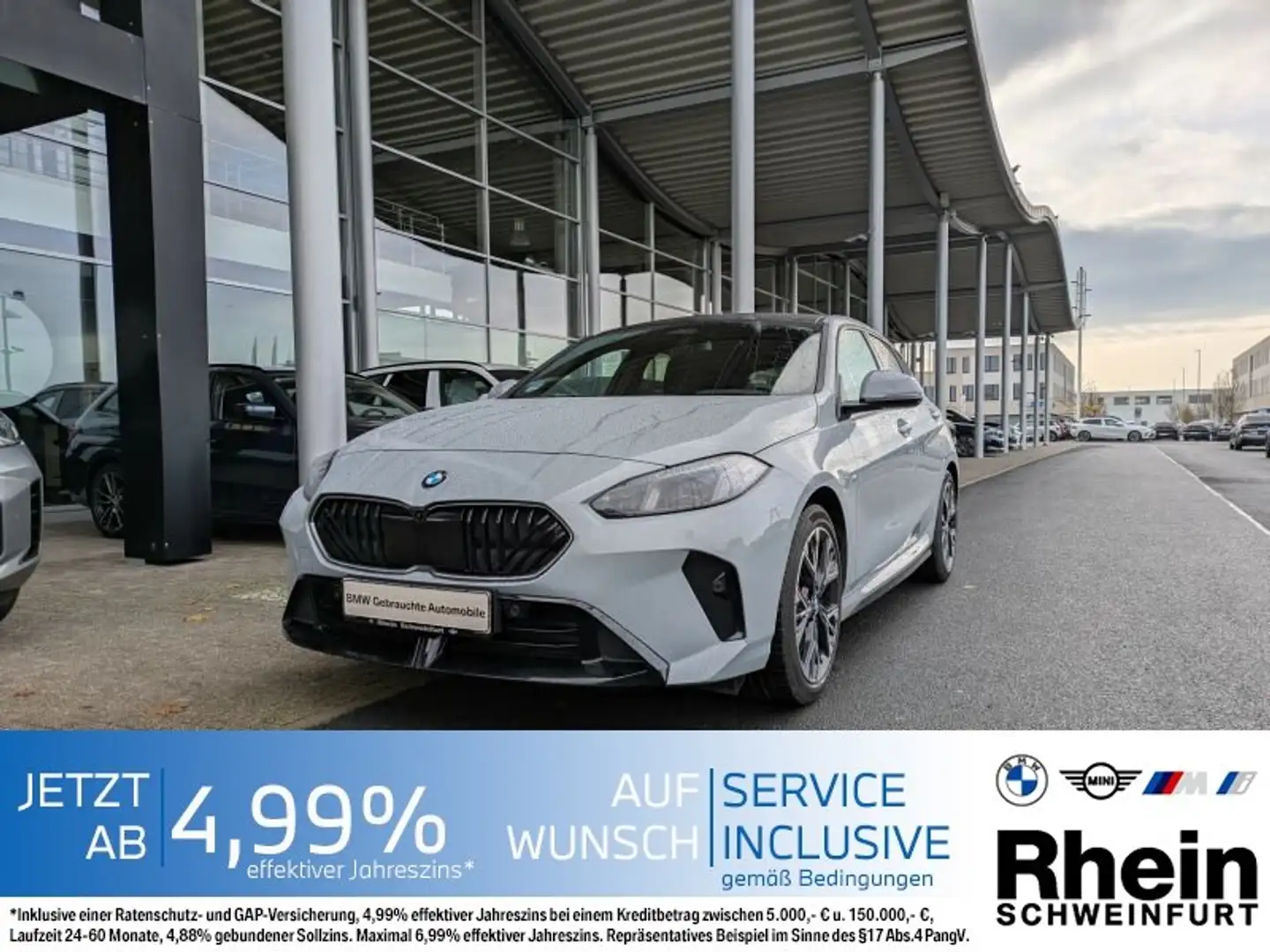 BMW 118 d Lim. M Sport Park.Ass.Plus.Driv.Ass.HeadUp. Grau - 1