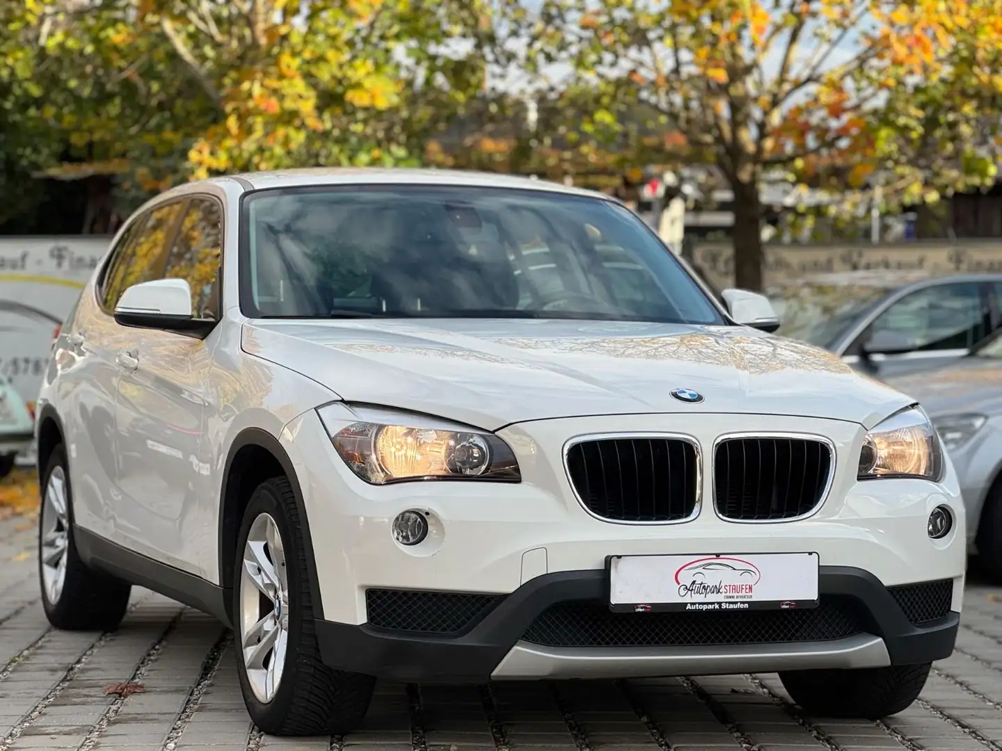 BMW X1 Baureihe X1 18 d sDrive Blanc - 1