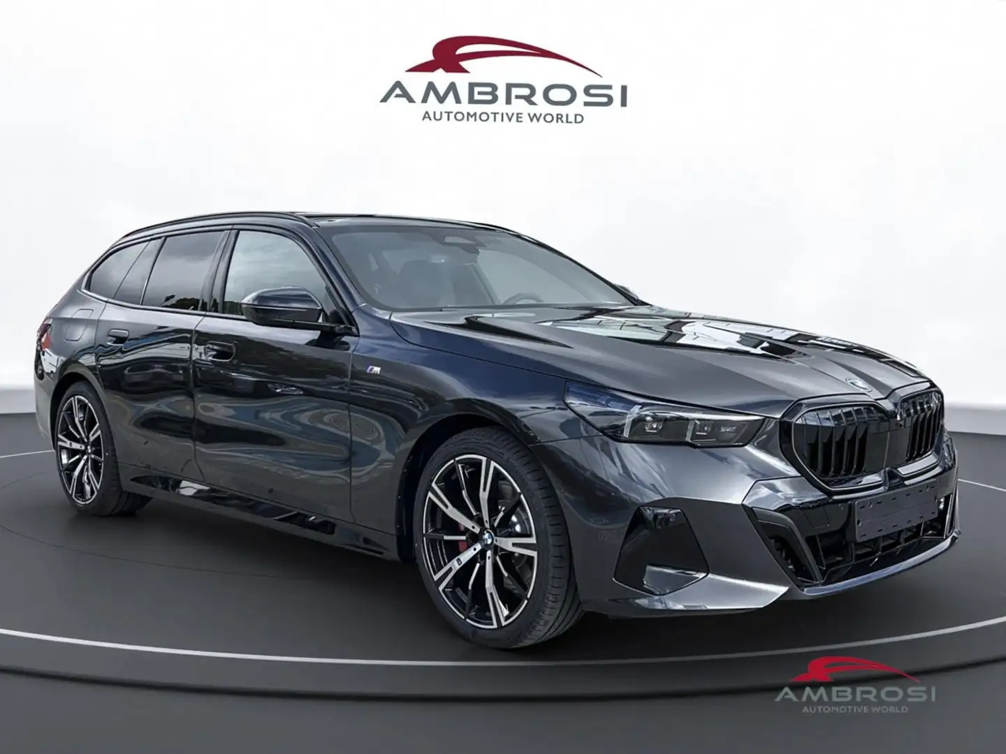 BMW 520 520d xDrive Touring Msport Pro Innovation Travel P Grigio - 2