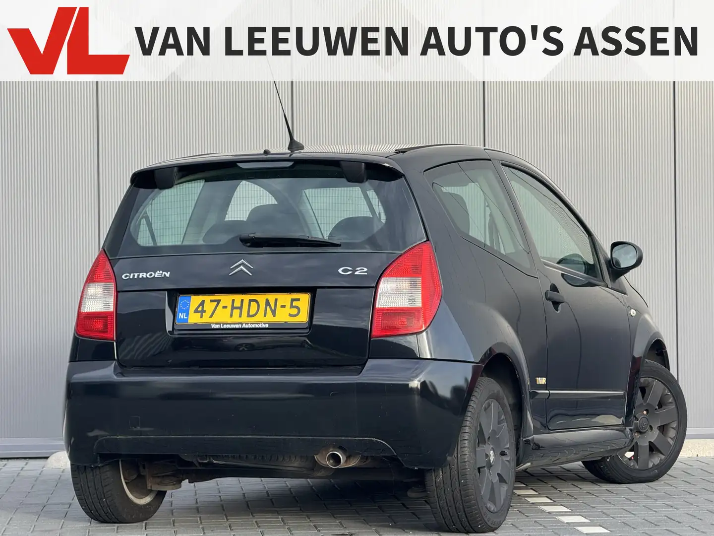 Citroen C2 1.4i VTR | Clima | Cruise | Elektrische ramen | Zwart - 2