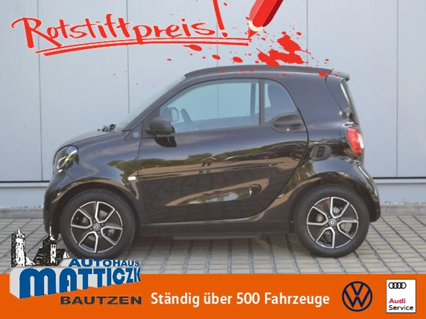 smart forTwo EQ Passion ADVANCED+PLUS-PAKET/GRA/PDC/COOL&AUDIO Schwarz - 2