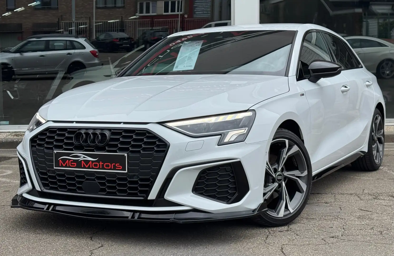 Audi A3 Sportback 30 TFSI 110CV S line tronic COKPIT XENON Blanc - 1