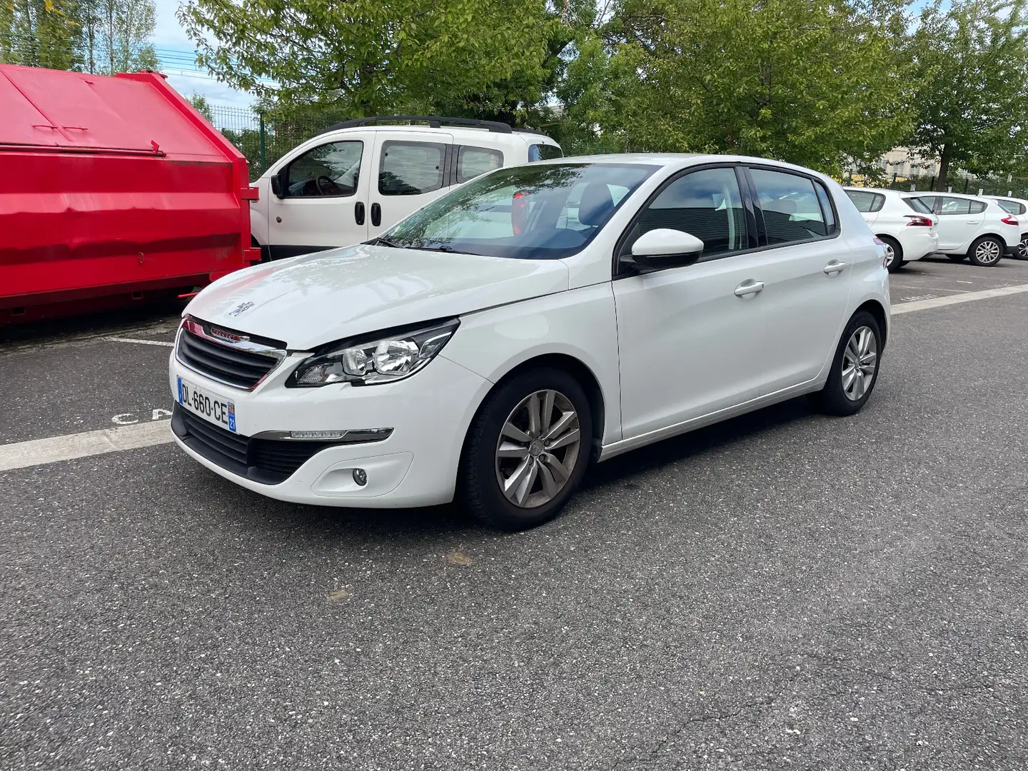 Peugeot 308 308 1.6 HDi 92ch FAP BVM5 Active Blanc - 1