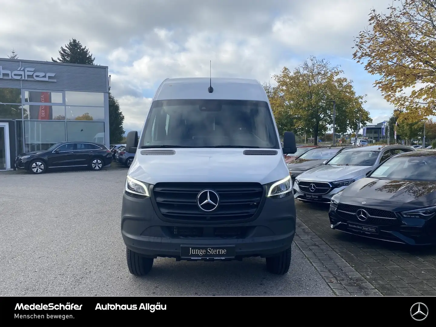 Mercedes-Benz Sprinter Sprinter 319 CDI L2H2 4x4 MIXTO LED 360° AHK Weiß - 2
