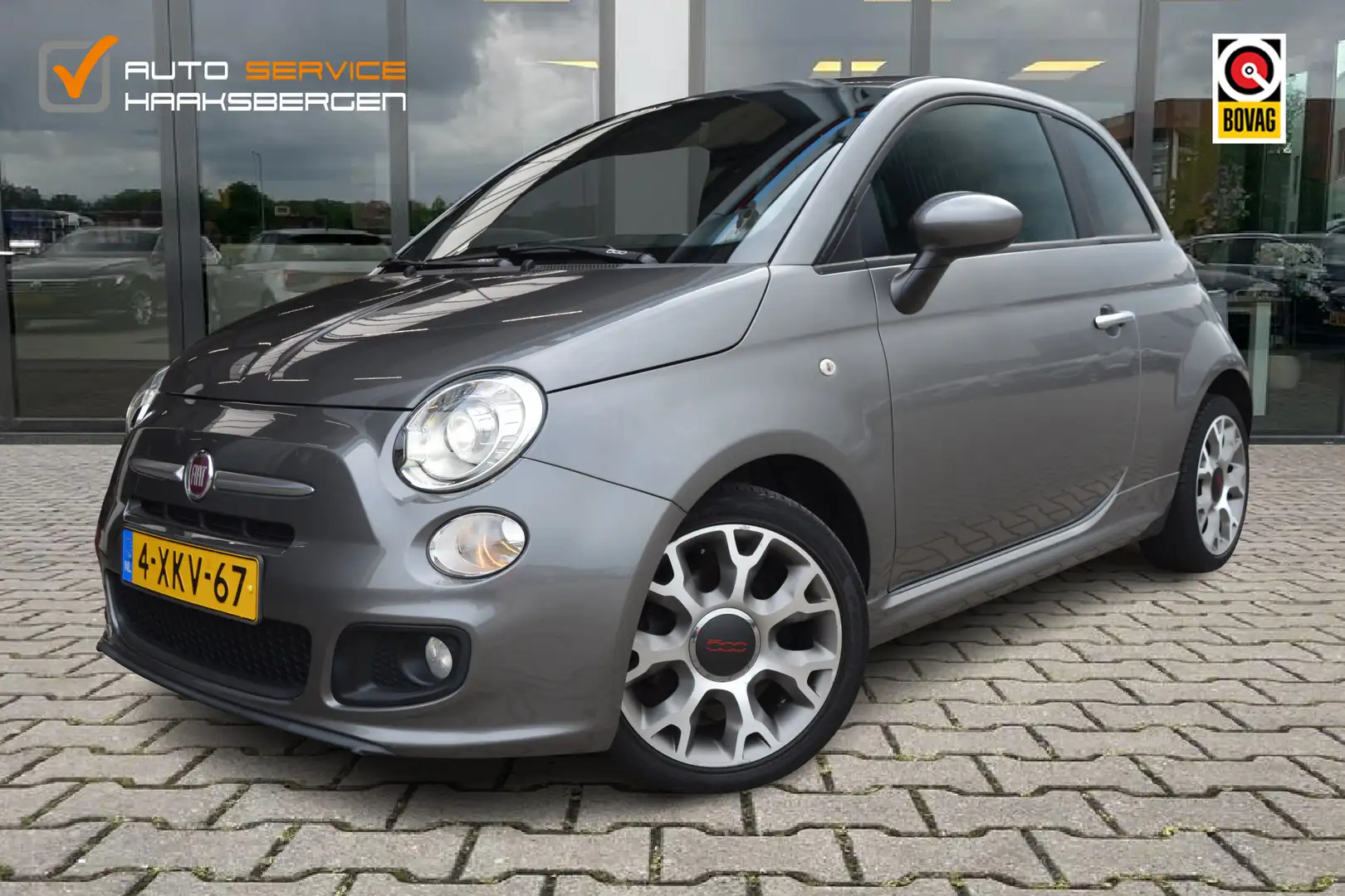 Fiat 500 0.9 TwinAir Turbo 500S | Xenon | PDC | Lichtmetaal Grijs - 1