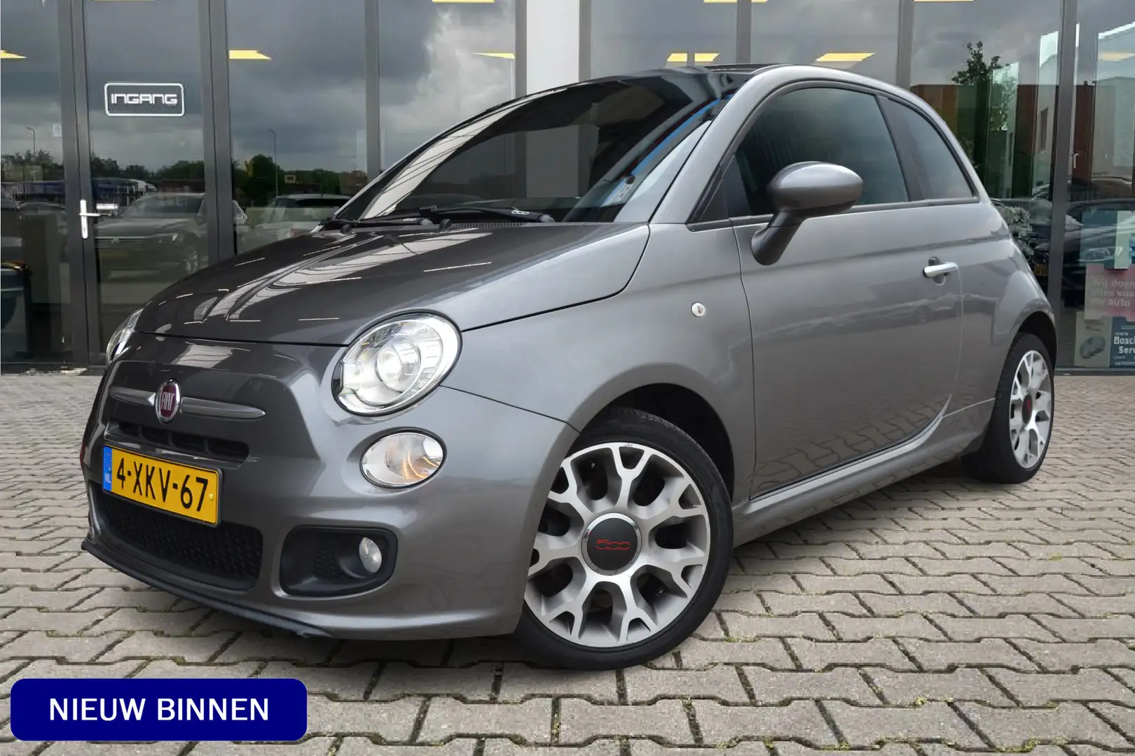 Fiat 500 0.9 TwinAir Turbo 500S | Xenon | PDC | Lichtmetaal Gris - 1
