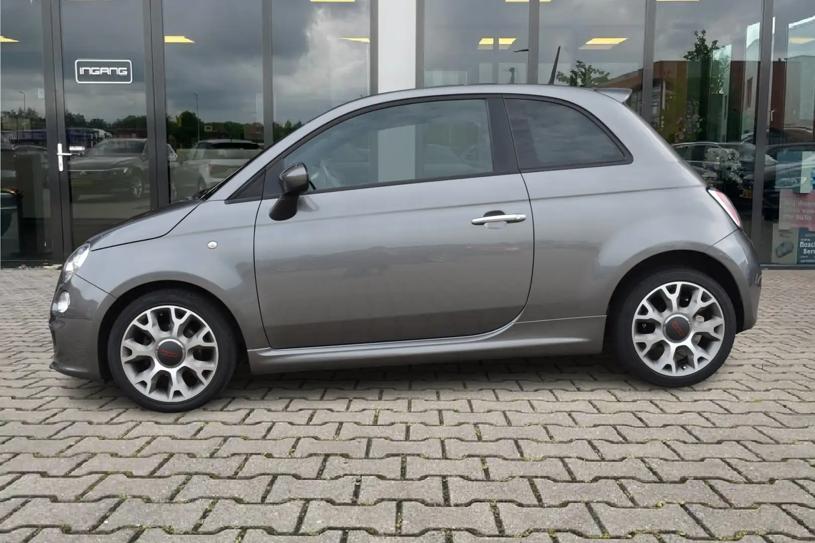 Fiat 500 0.9 TwinAir Turbo 500S | Xenon | PDC | Lichtmetaal Gris - 2
