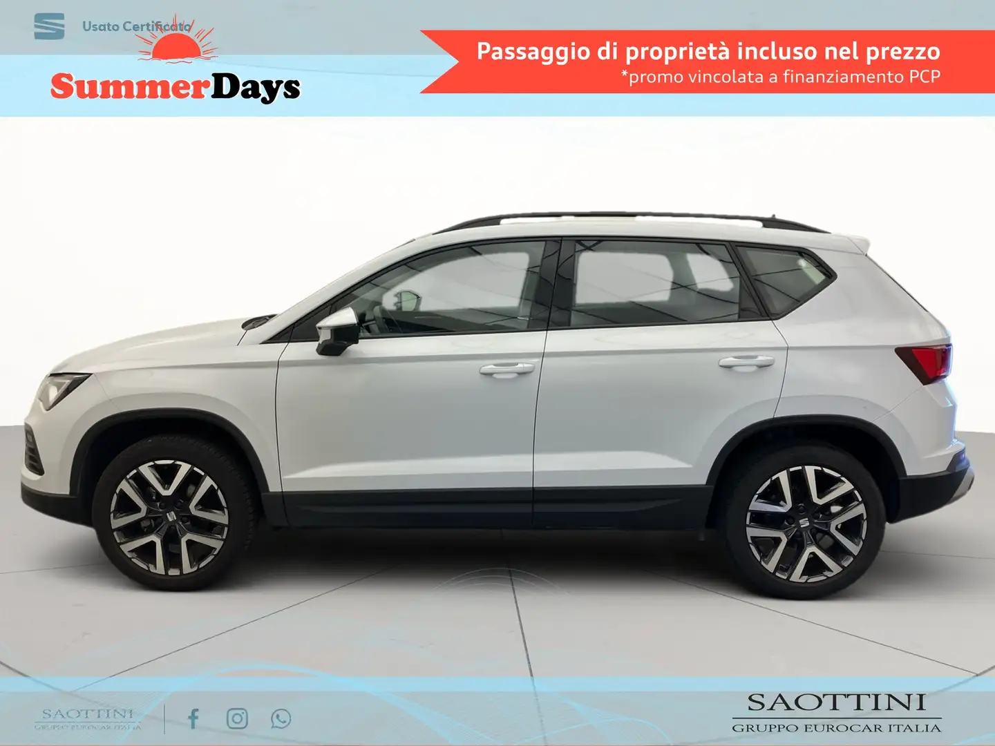 SEAT Ateca 1.5 ecotsi Business 150 CV DSG Weiß - 2