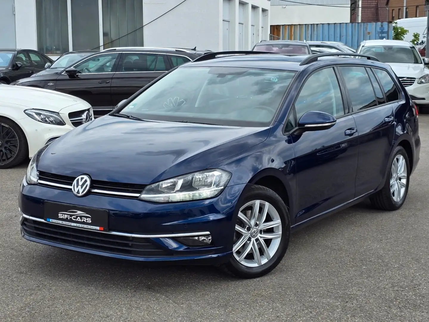 Volkswagen Golf VII 2.0 TDI Var.*COMFORTLINE*DSG*NAVI*ALU* Bleu - 1