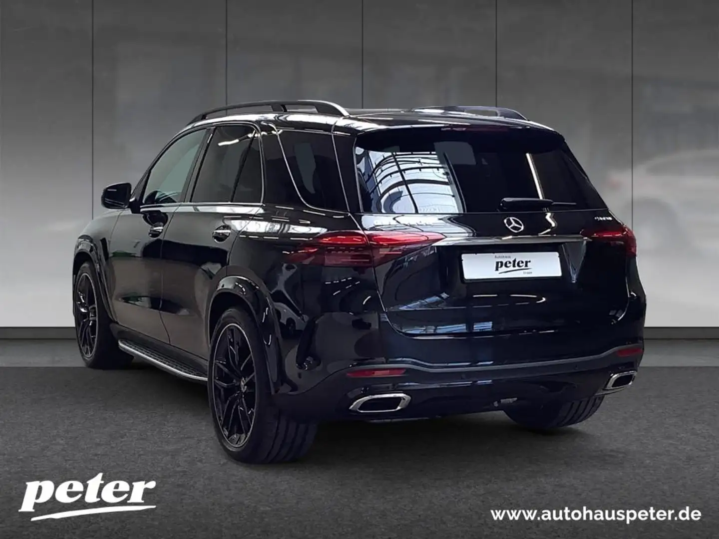 Mercedes-Benz GLE 450 d 4MATIC +MBUX+AMG+Wide+MBeam+Pano+Burm Czarny - 2
