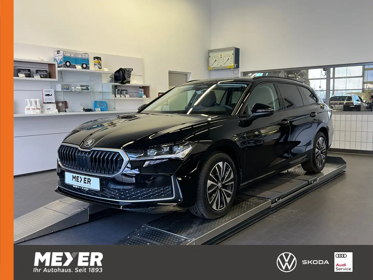 Skoda Superb Combi Selection 2.0 TDI DSG 4x4 *Vorb. AHK, LED, Fekete - 1