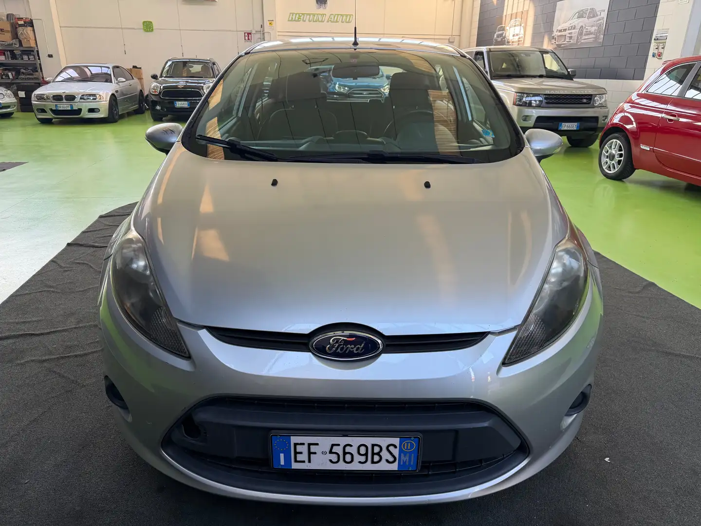 Ford Fiesta 5p 1.2 16v Titanium c/esp E5 Zilver - 2