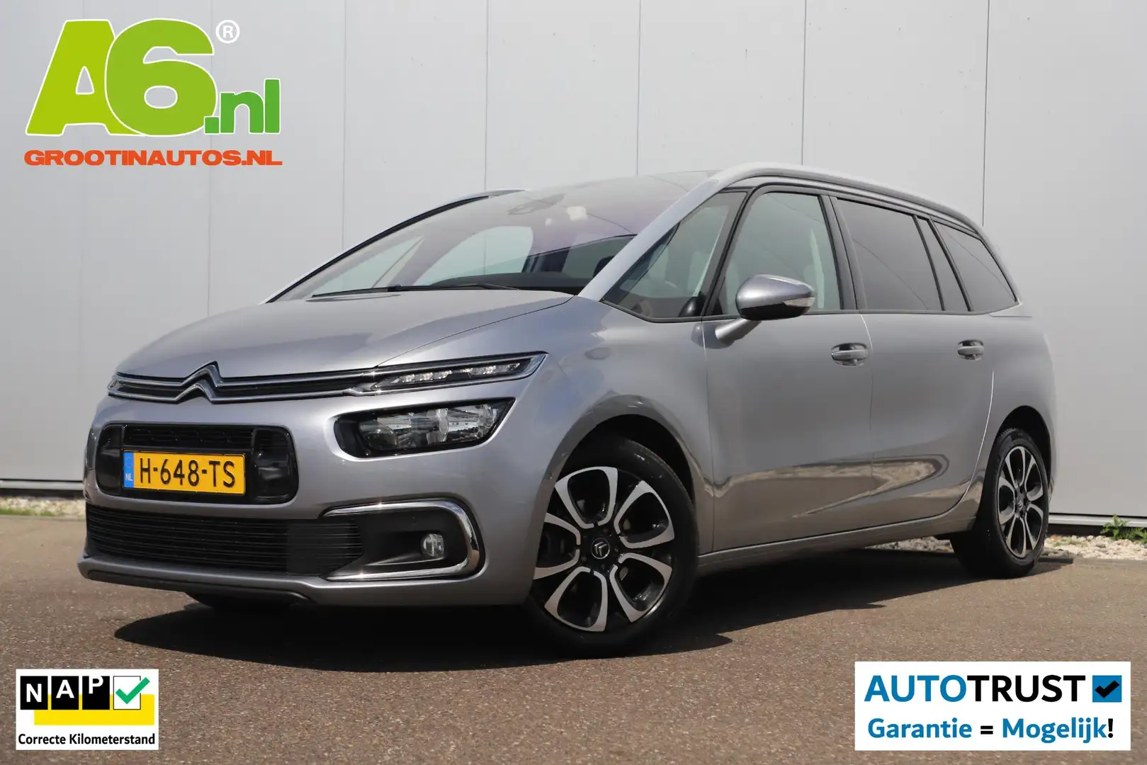 Citroen Grand C4 SpaceTourer 1.2 PureTech Business 7p 7 Persoons Navigatie Acht Grau - 1