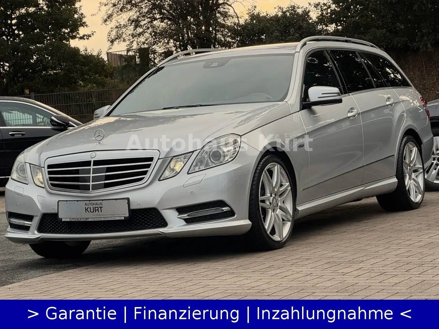 Mercedes-Benz E 350 CDI T AMG-LINE*ACC*COMAND*2HD*TÜV 05/2027* Argent - 2