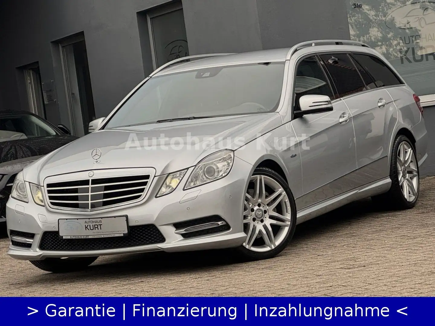 Mercedes-Benz E 350 CDI T AMG-LINE*ACC*COMAND*2HD*TÜV 05/2027* Argent - 1