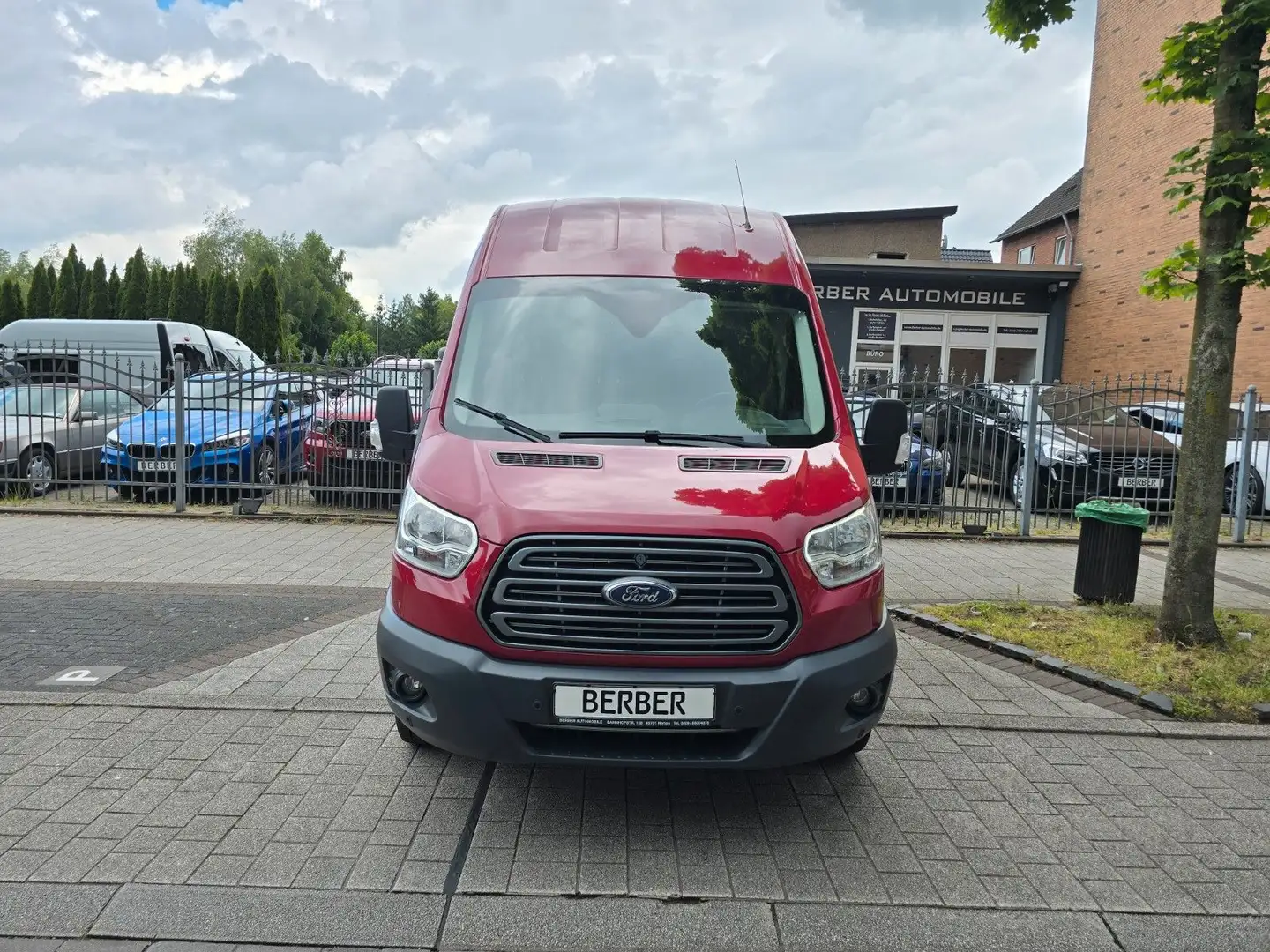 Ford Transit Kasten 350 L2H3 Trend*KLIMA*PDC*AHK* Rot - 2