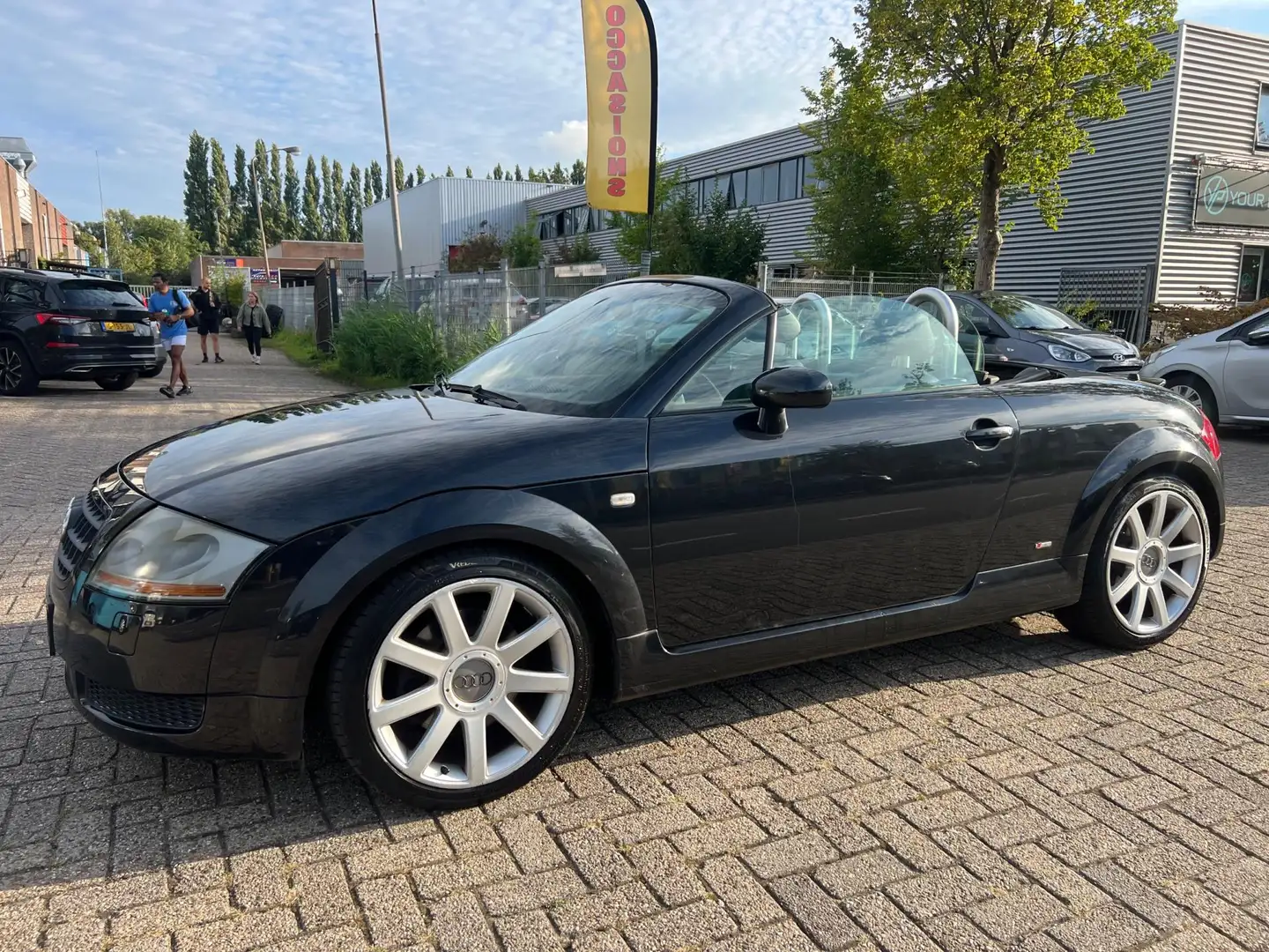 Audi TT Roadster 1.8 5V Turbo - S-LINE - LEDER - STOELVERW Zwart - 2