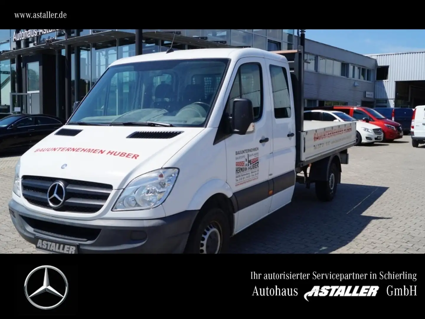 Mercedes-Benz Sprinter 313 CDI DOKA Pritsche Maxi Lang AHK3,5t Blanco - 1