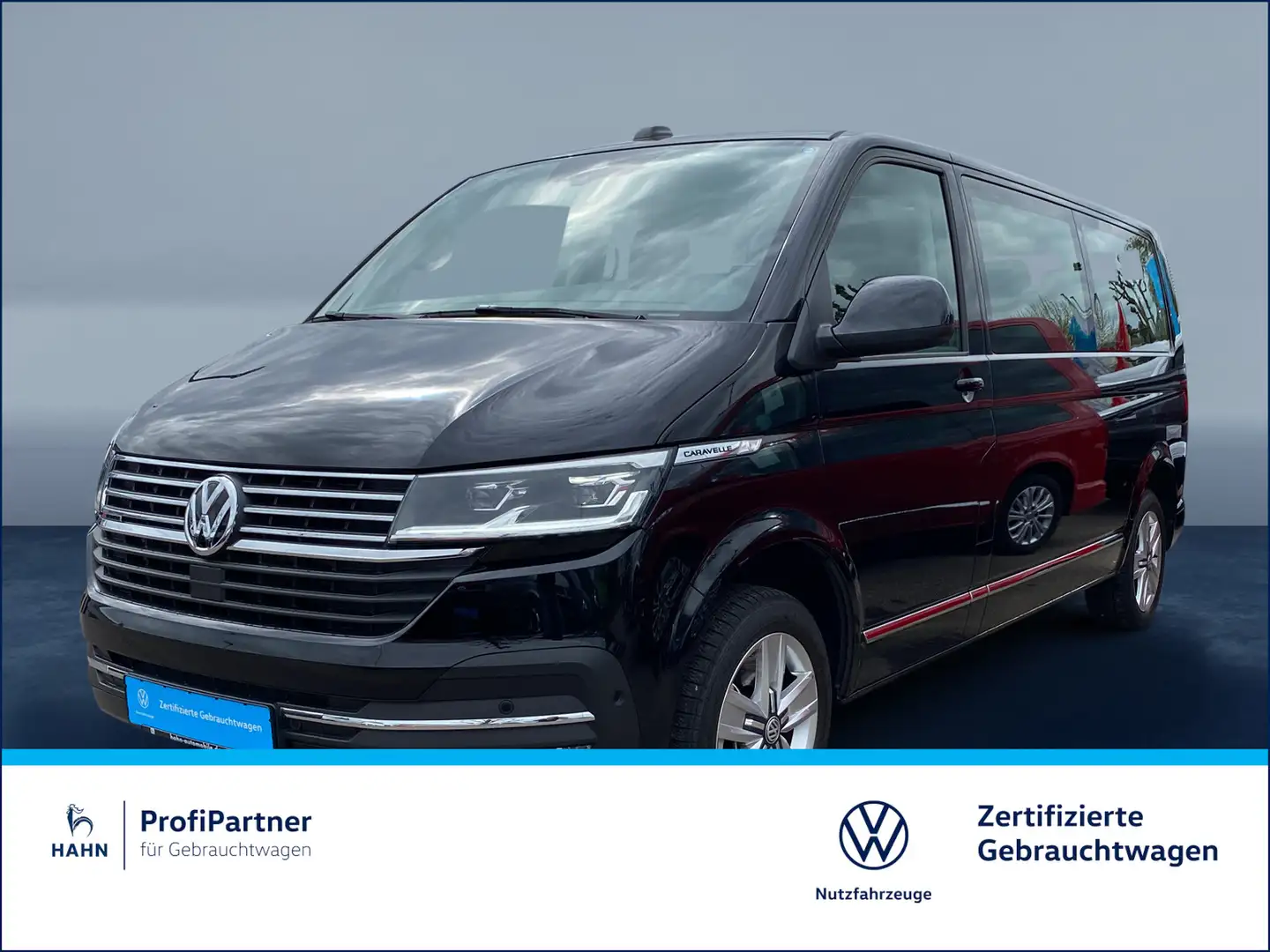 Volkswagen T6.1 Caravelle Comfortline LR 2,0TDI150kW DSG 4M Schwarz - 1