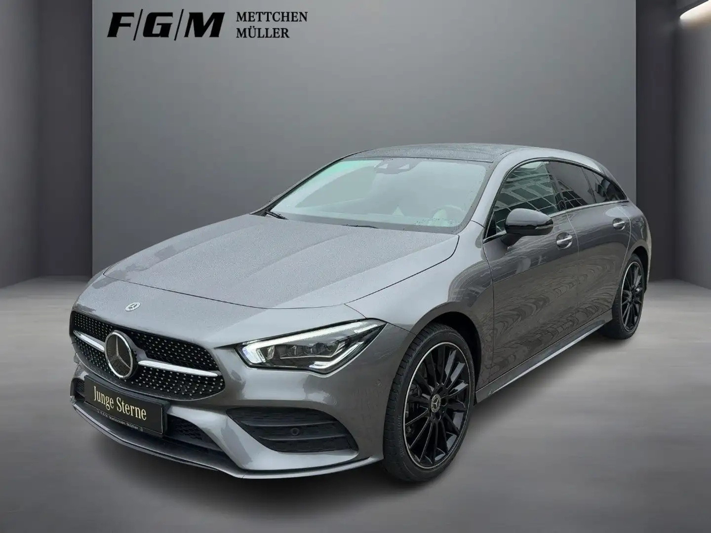Mercedes-Benz CLA 250 e SB AMG Line AHK|Burm|MBeam|Pano|S-Dach Gris - 1
