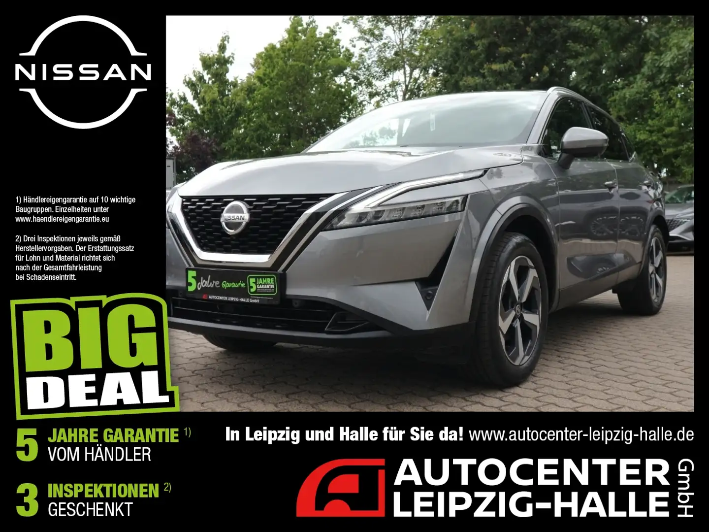 Nissan Qashqai 1.3 DIG-T MHEV Premiere Edition ProPilot Grau - 1