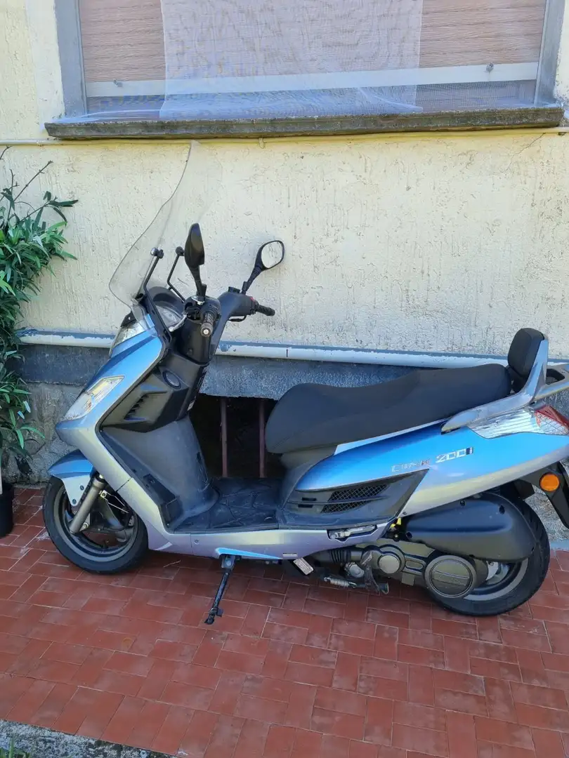 Kymco Dink 200 Silber - 2