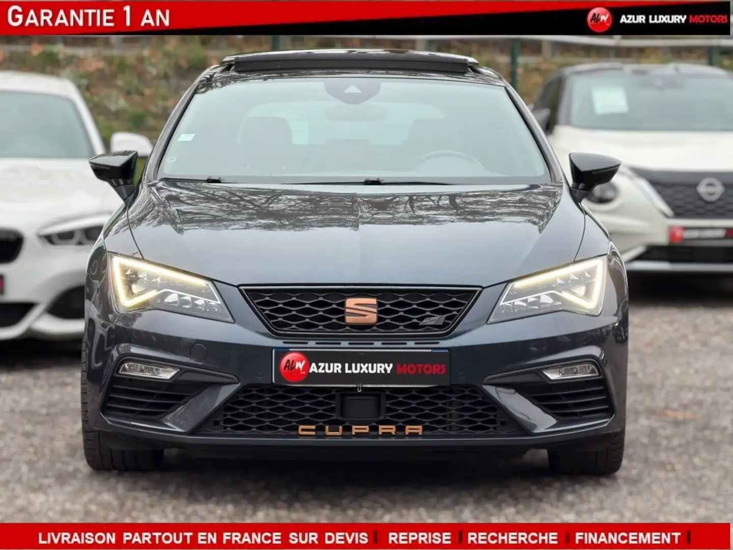 SEAT Leon III (2) 2.0 TSI 290 CUPRA DSG Gris - 2