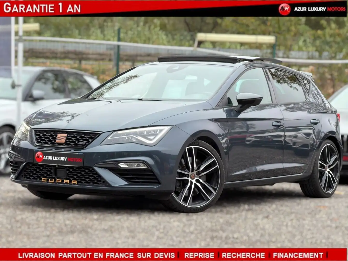 SEAT Leon III (2) 2.0 TSI 290 CUPRA DSG Gris - 1