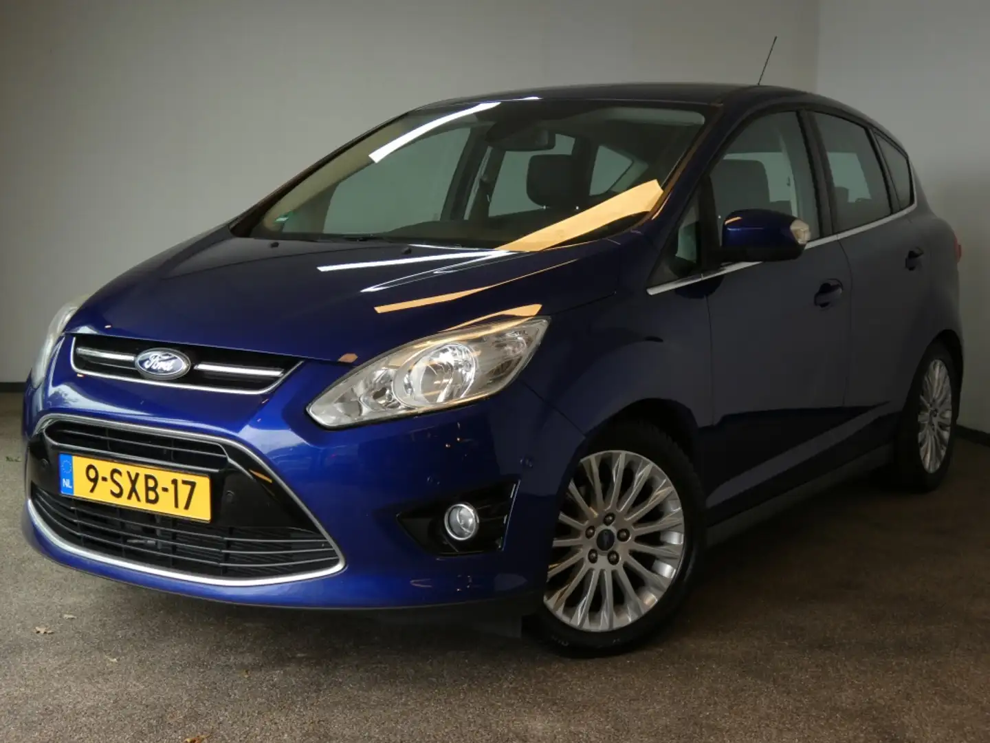 Ford C-Max 1.0 Lease Tit. Nwe APK airco Blauw - 1