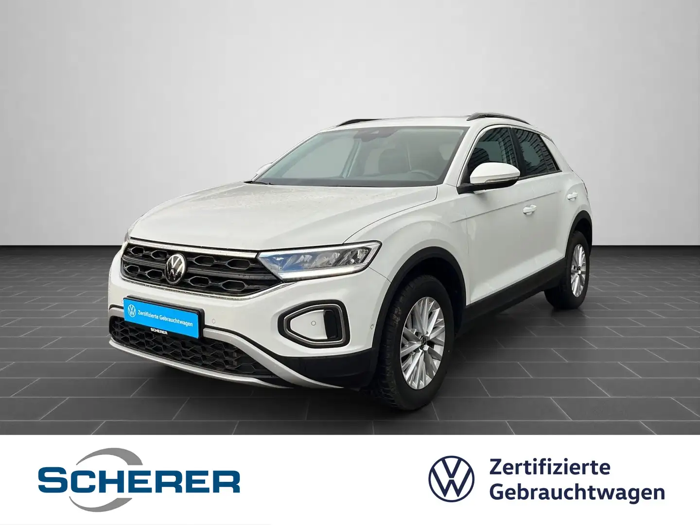 Volkswagen T-Roc T-ROC Life 2.0 TDI DSG ACC NAVI SHZ Weiß - 1