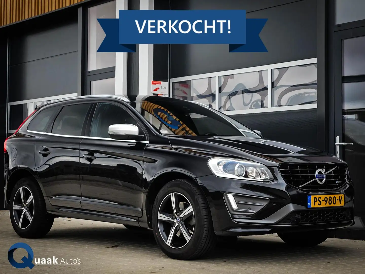 Volvo XC60 2.0 D4 R-Design | MEMORY | XENON | CRUISE | DAB | Noir - 1
