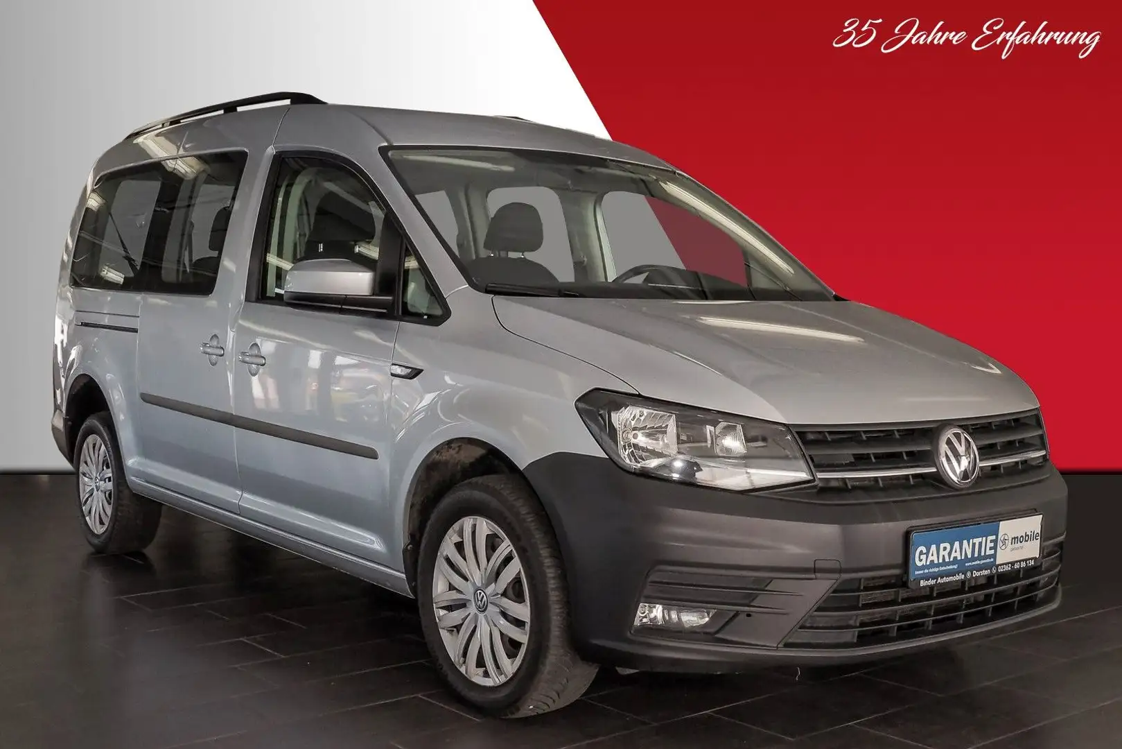 Volkswagen Caddy Maxi Trendline 4x4*7 SITZE*GARANTIE*TOP* Silber - 2