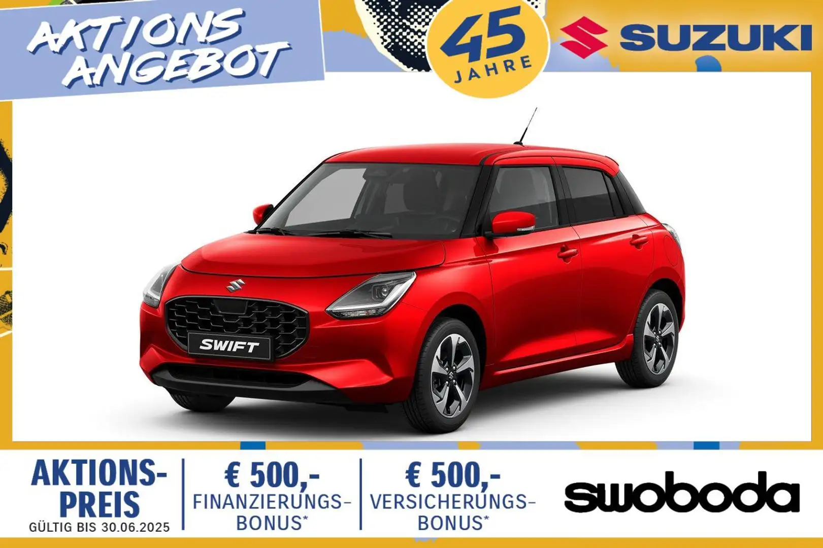 Suzuki Swift 1,2 Hybrid Shine First Edition Rot - 1
