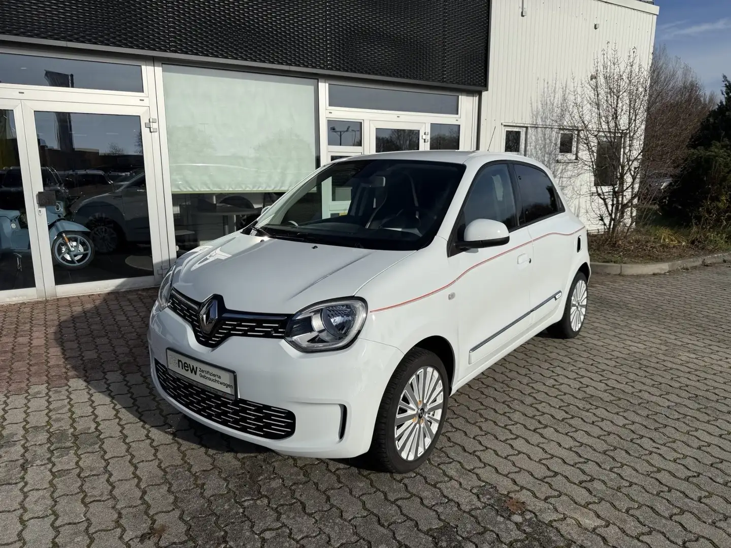 Renault Twingo 42PS Automatik Rückfahrkamera Klimaauto Weiß - 1