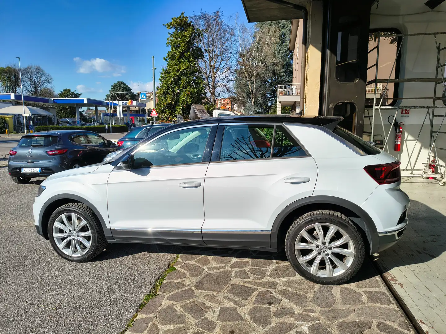Volkswagen T-Roc 1.5 tsi ACT. 150 CV Advanced-*Garanzia 12 mesi Weiß - 2