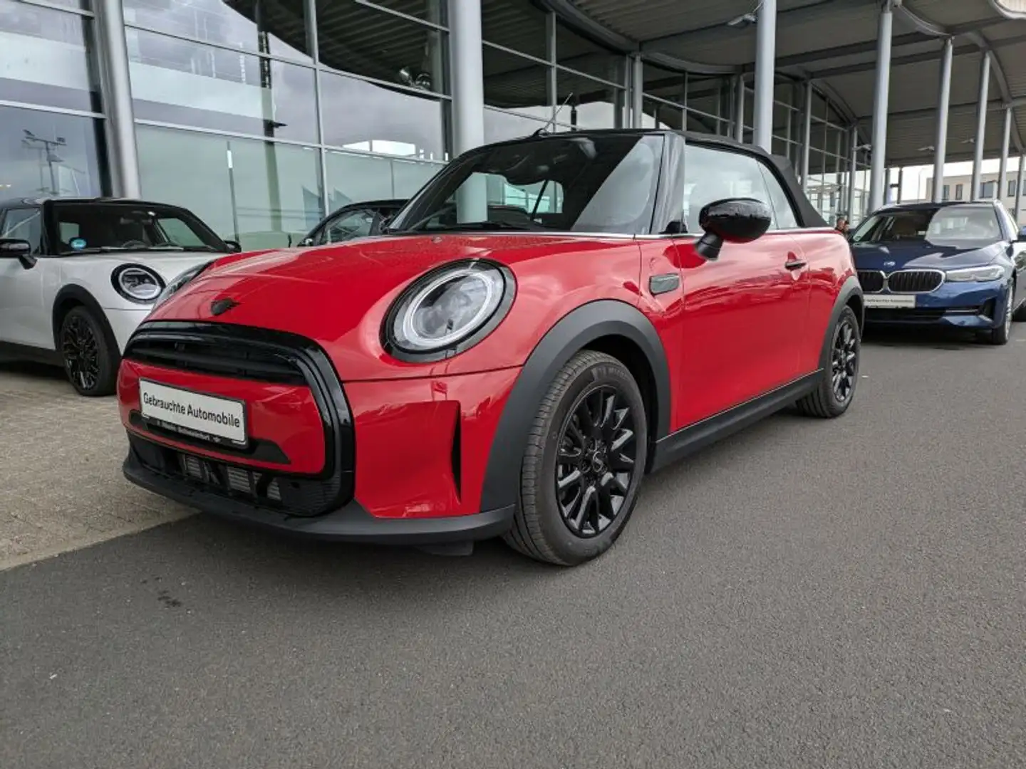 MINI Cooper Cabrio LED. Sportsitze. Teilleder. Rot - 2