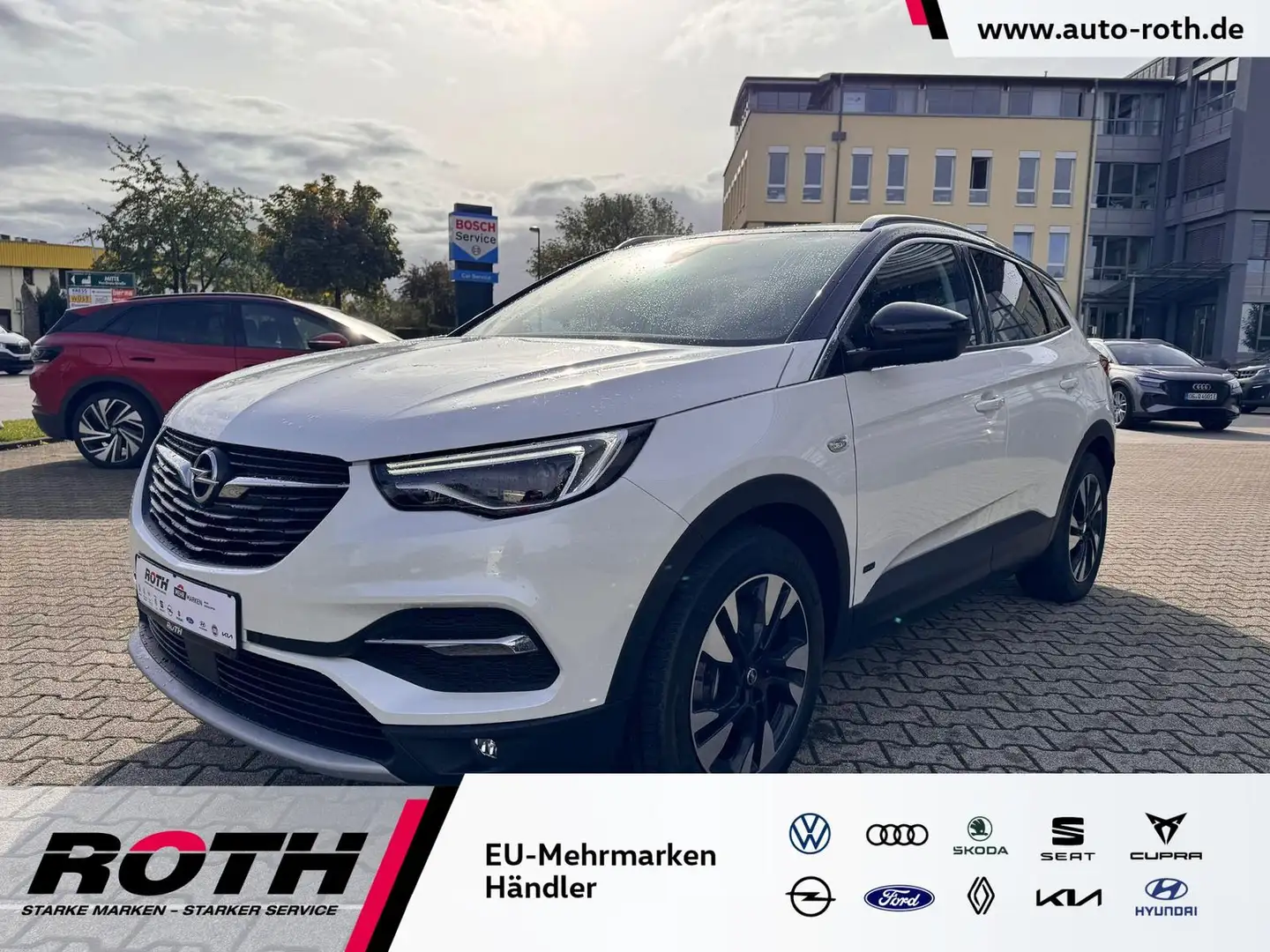 Opel Grandland X Ultimate 4 PHEV Navi*LED*Kamera*AHK* Bílá - 1