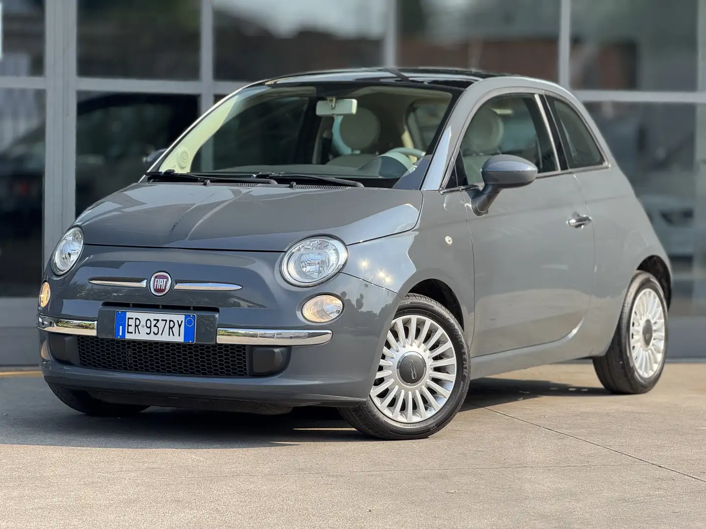Fiat 500 1.2 easypower Lounge Gpl 69cv Grau - 1