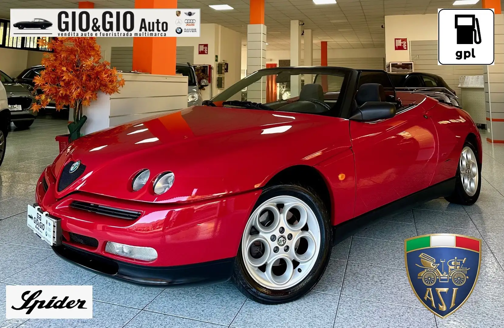 Alfa Romeo Spider Spider 2.0 ts 16v GPL Roşu - 1