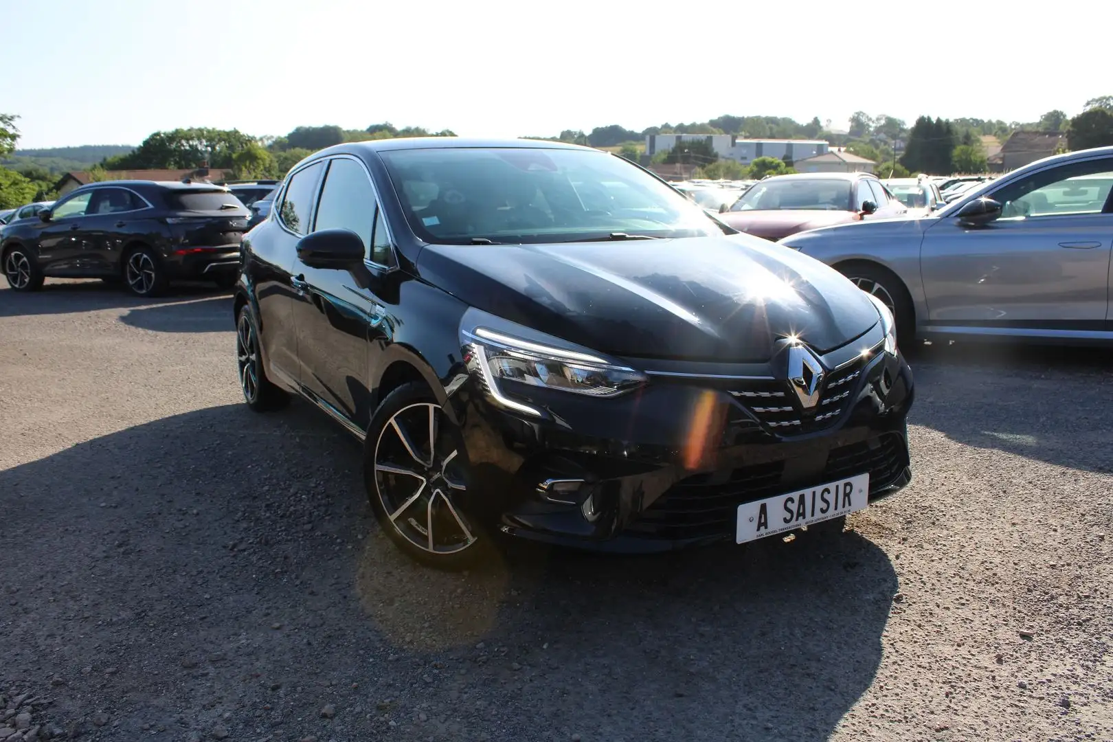 Renault Clio INITIALE PARIS LUXE BLUEDCI 115 CV DIESEL CUIR CAM Noir - 1