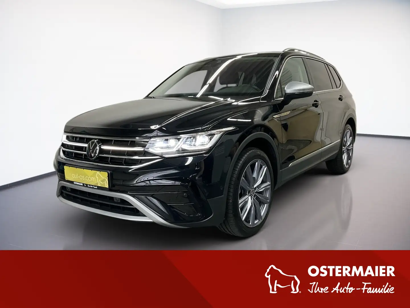 Volkswagen Tiguan Allspace ELEGANCE 4M 2.0TSI 245PS.DSG.MATRIX.NAVI.PANO.AHK. Schwarz - 1