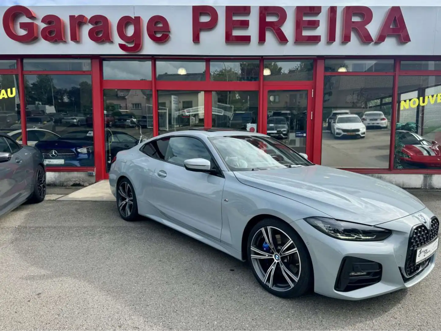 BMW 420 D FACELIFT M SPORT PAKET HARMAN KARDON PANO CUIR N Gris - 1