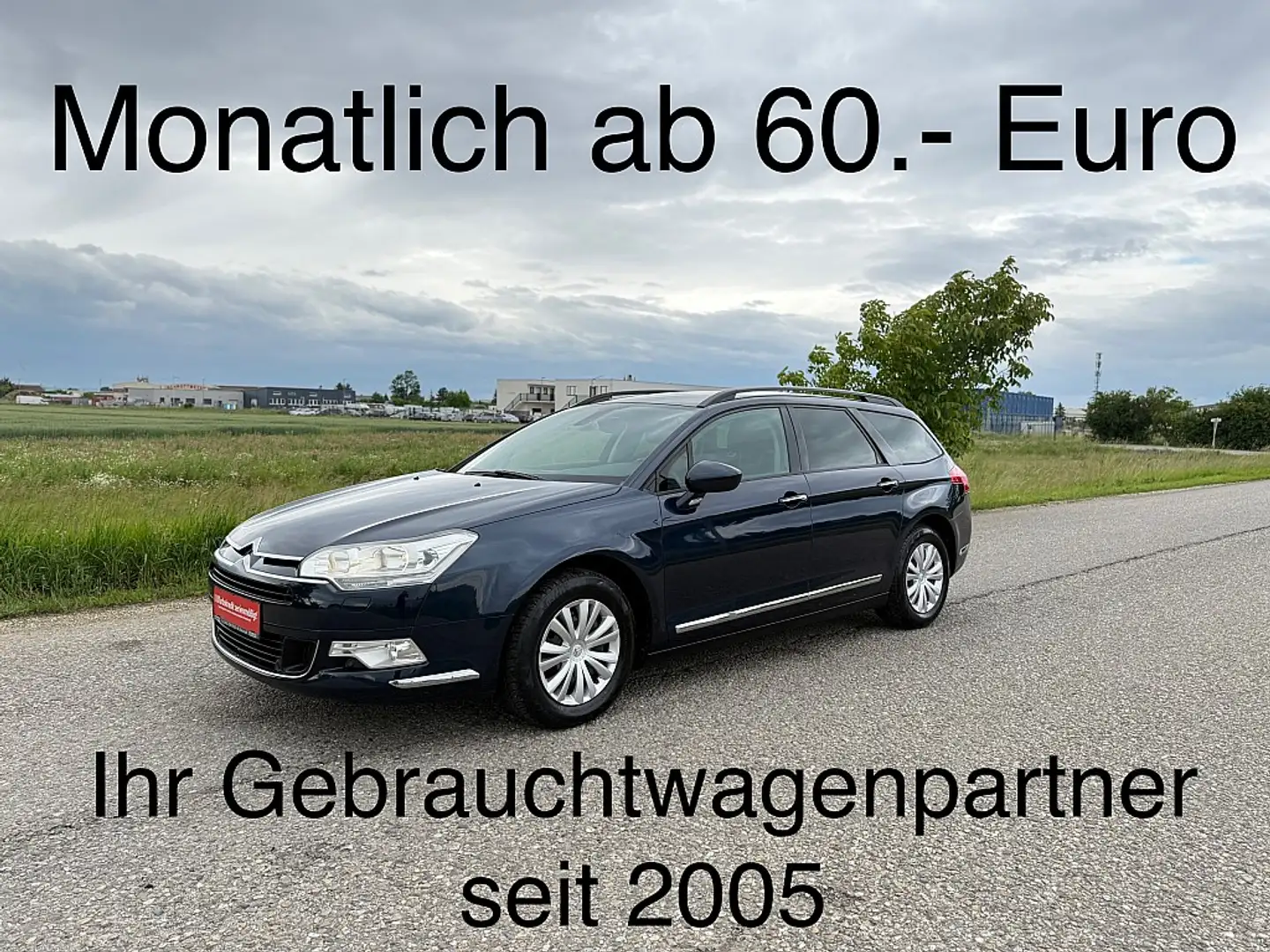 Citroen C5 Tourer 1,6 HDi FAP Premium Blau - 1